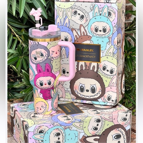 Stanley Other - Stanley Labubu Quencher H2.0 Tumbler flow
state 40oz viral monsters nwt box
